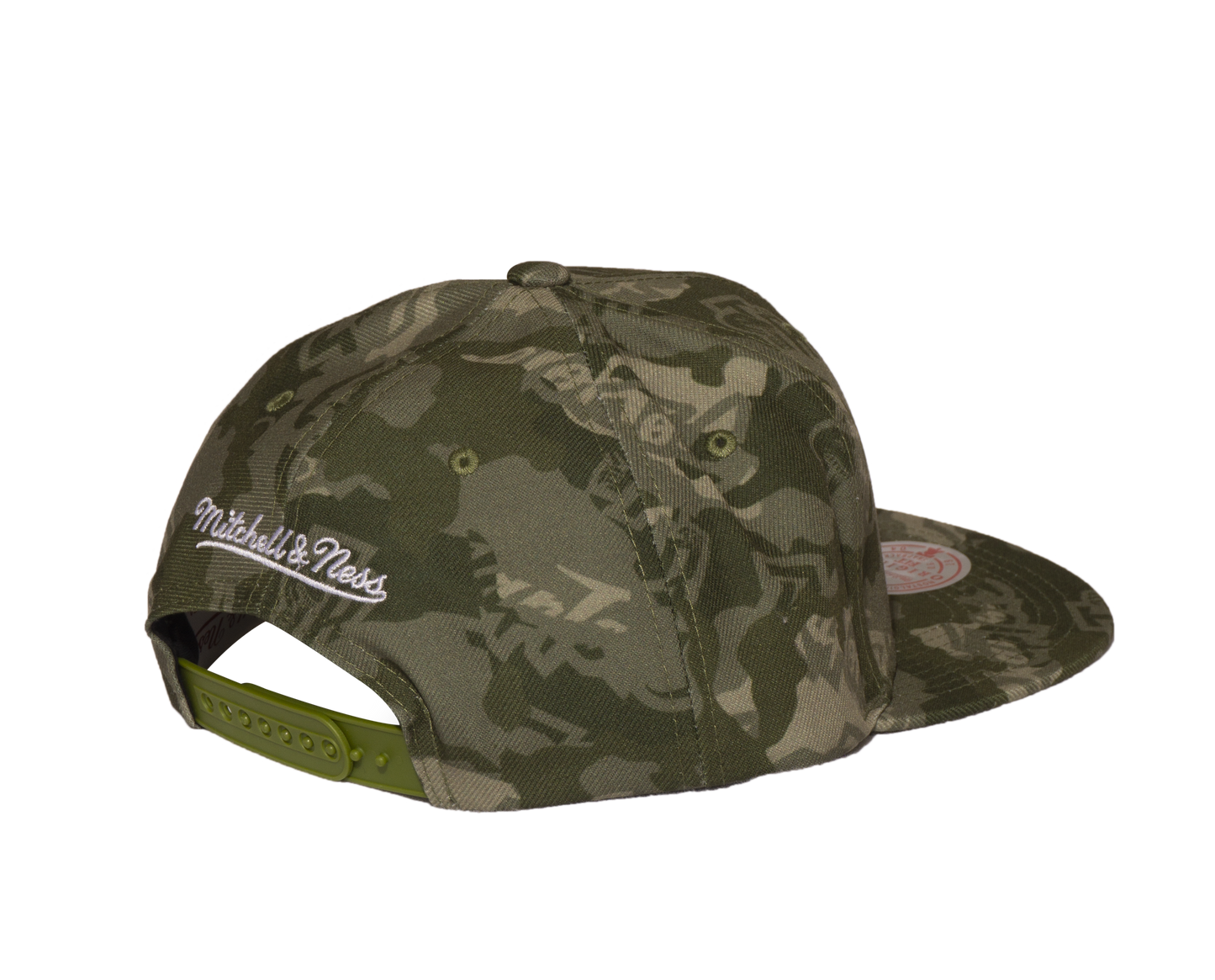 Men's Camo Mitchell & Ness Toronto Raptors Snapback Hat