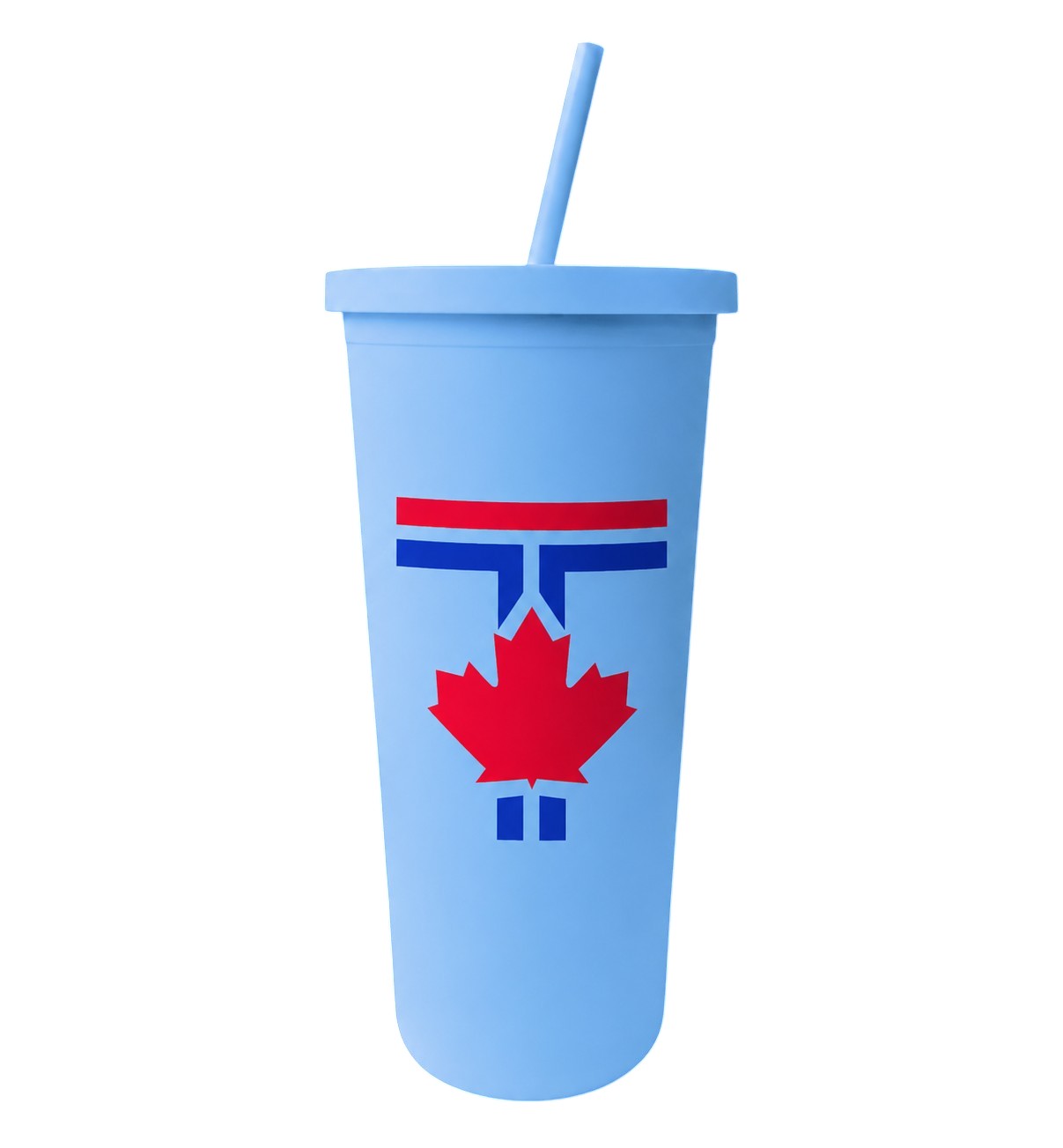 Namaka - MLB Toronto Blue Jays City Connect T Logo Matte 24 OZ (710mL) Tumbler Cup with Straw