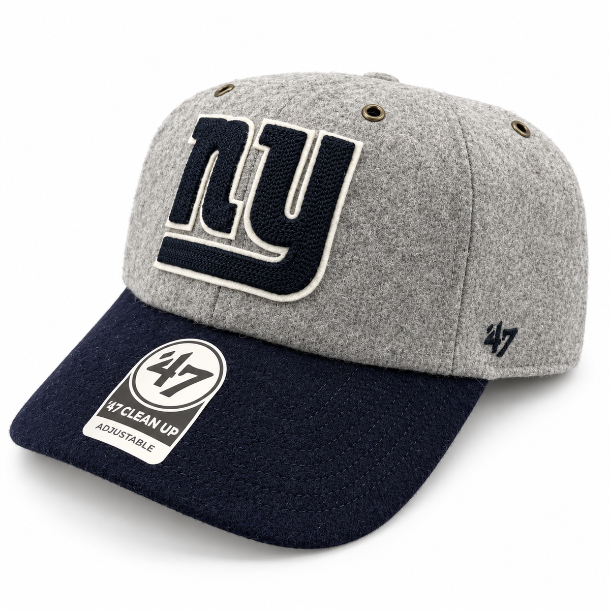 '47 NFL New York Giants Golden Age Cleanup Hat- Grey