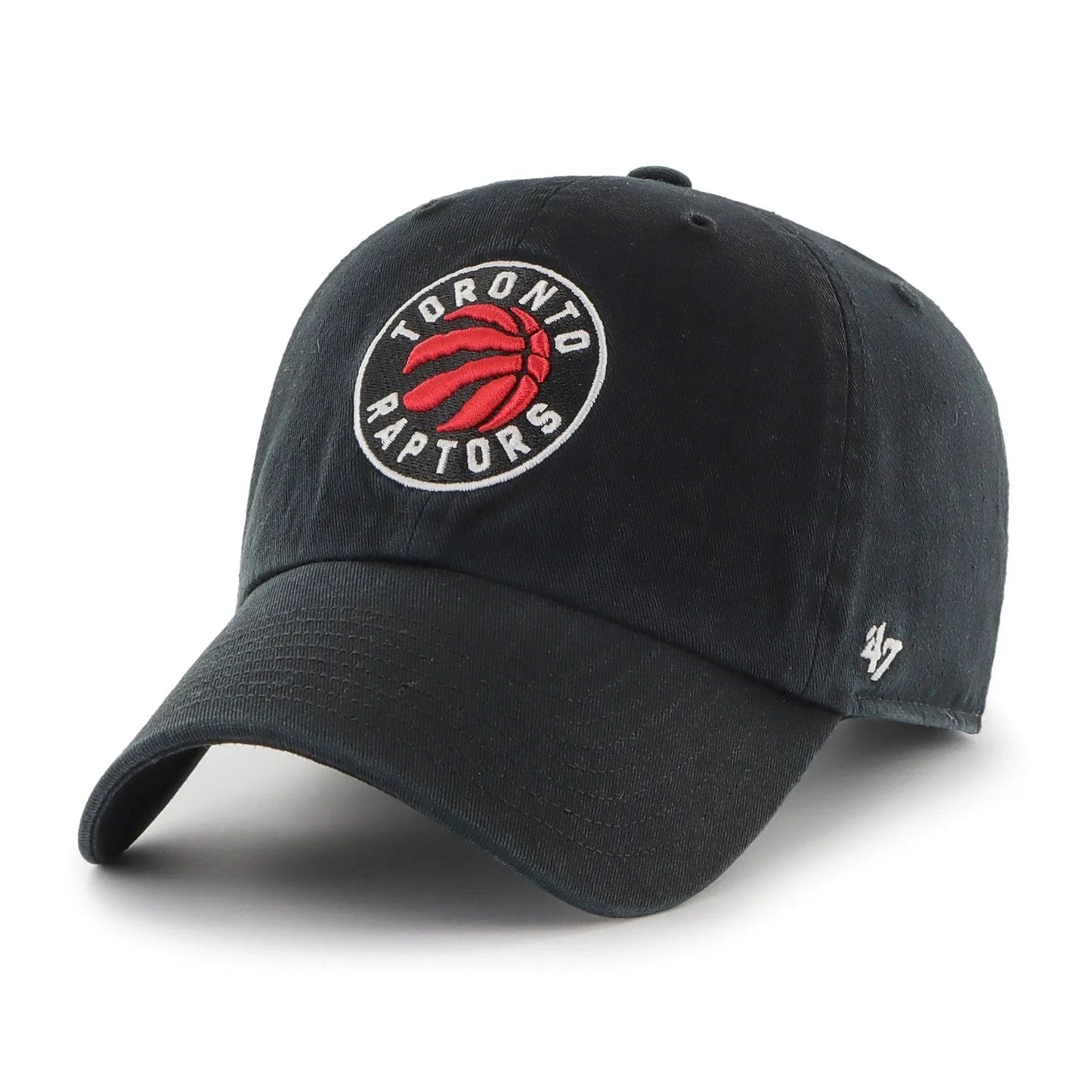 Toronto Raptors ’47 Brand Adjustable Clean Up Hat - Black