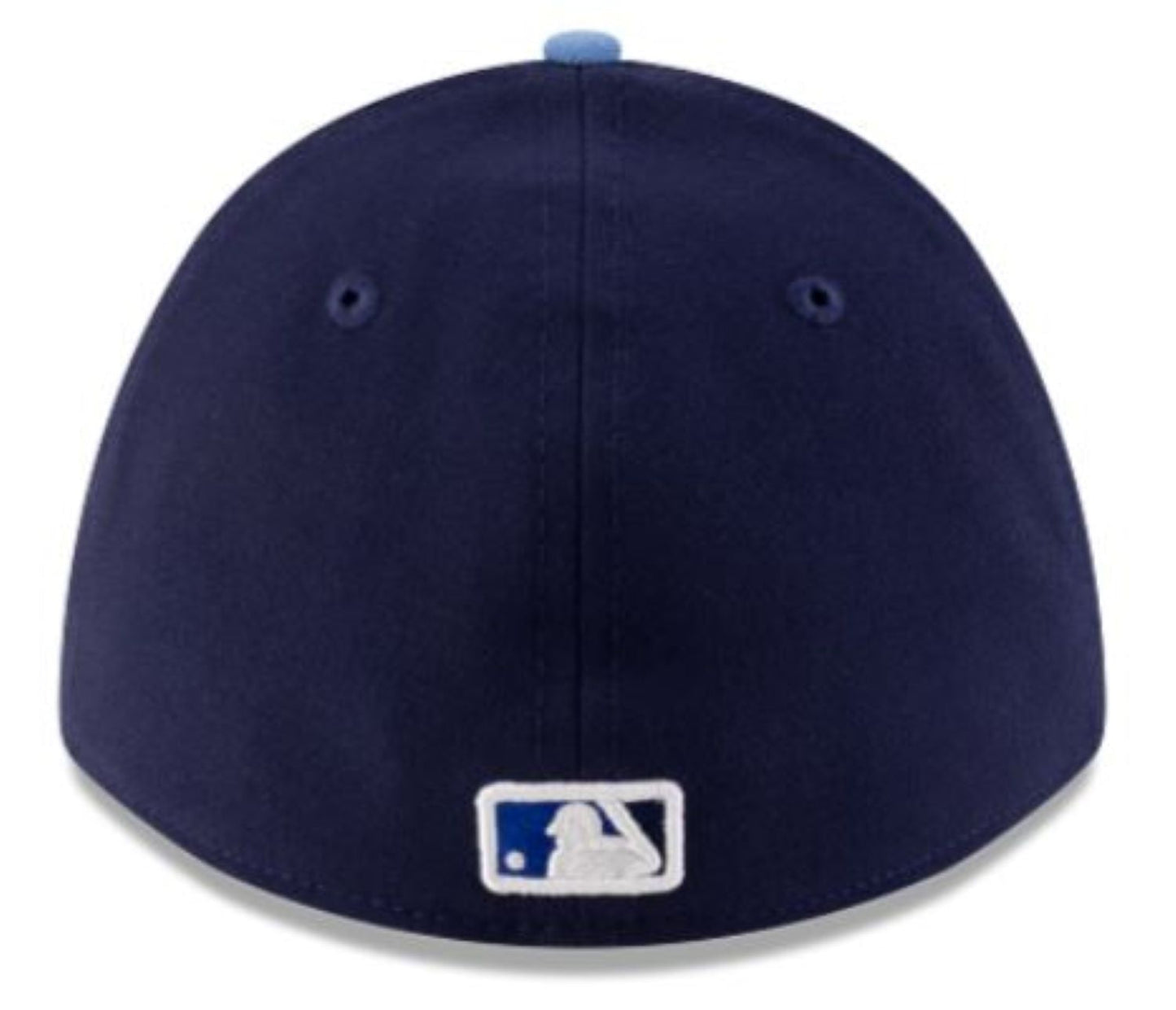New Era 39THIRTY M-Crown MLB Toronto Blue Jays 50th Anniversary Side Patch Player Replica Stretch-Fit Hat - Navy/Powder Blue