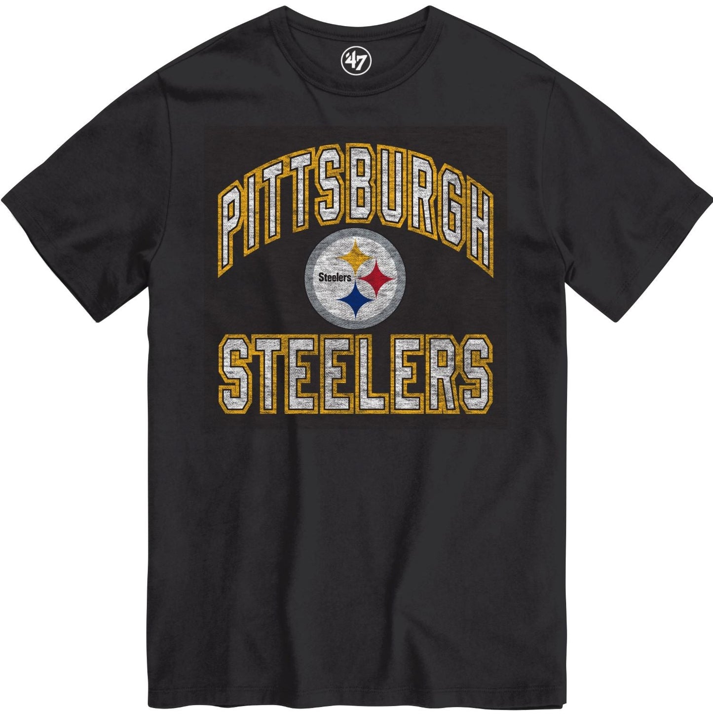 47 NFL Pittsburgh Steelers Play Action Franklin T-Shirt - Black