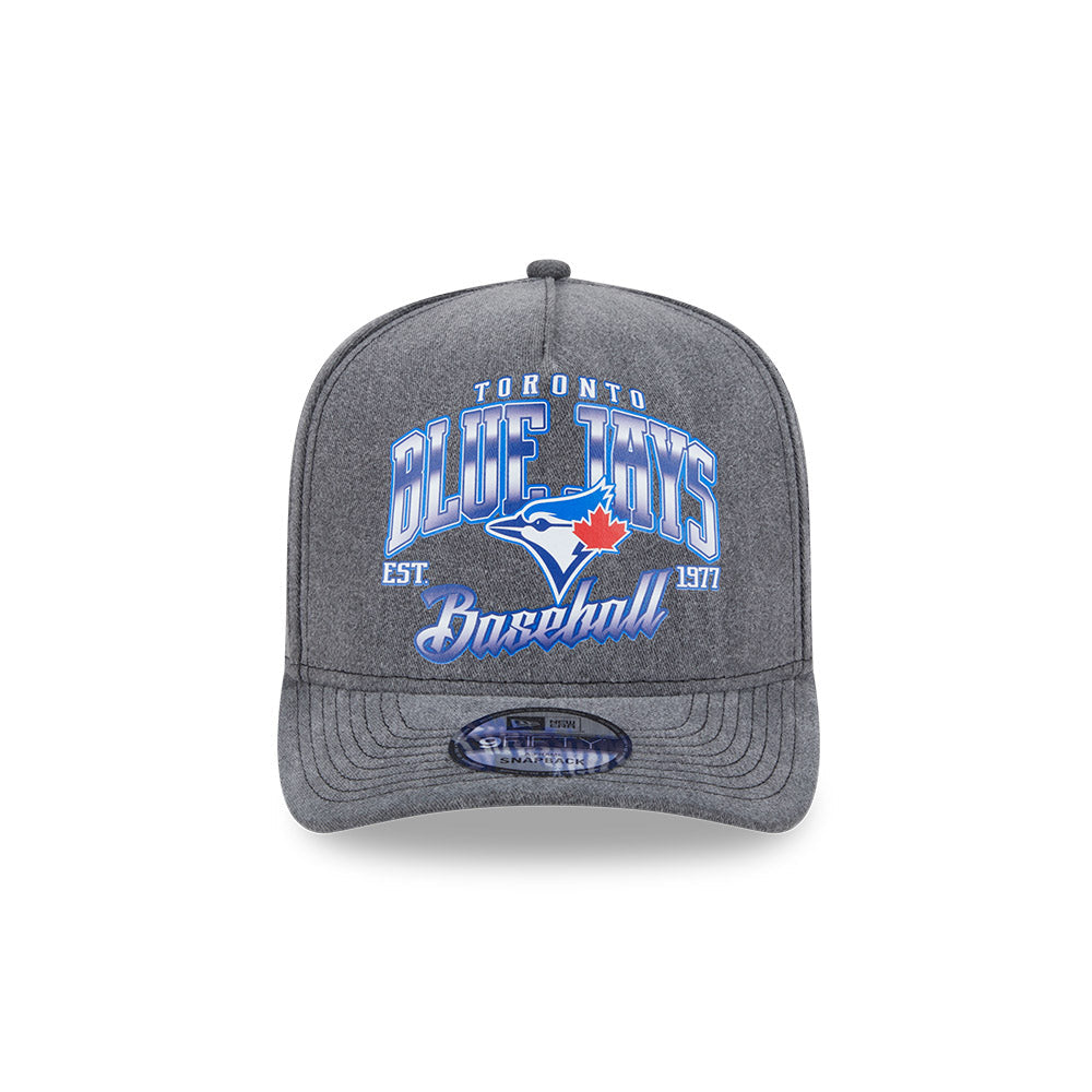 New Era MLB Toronto Blue Jays Washed 9FIFTY A-Frame Adjustable Snapback Hat