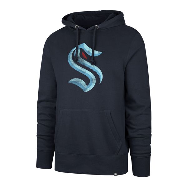 47 NHL Seattle Kraken Imprint Headline Hoodie - Navy