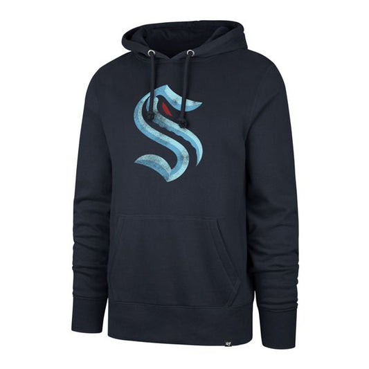 47 NHL Seattle Kraken Imprint Headline Hoodie - Navy
