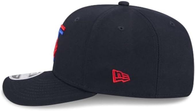 New Era 9SEVENTY MLB Toronto Blue Jays 50th Anniversary Side Patch City Connect Adjustable Stretch-Snap Hat - Navy