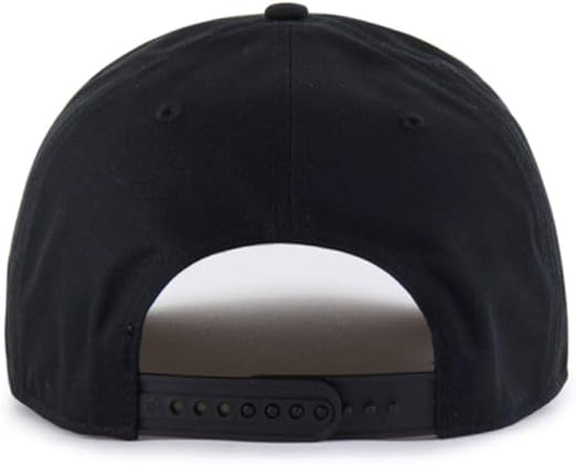 '47 NFL Las Vegas Raiders Foundational Sandstone Script Hitch RF Adjustable Snapback Hat - Black