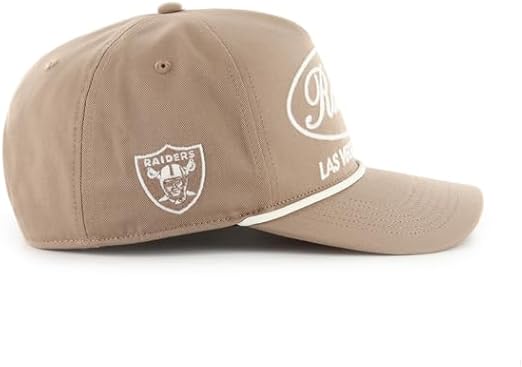 '47 NFL Las Vegas Raiders Foundational Hitch RF Adjustable Snapback Hat - Khaki