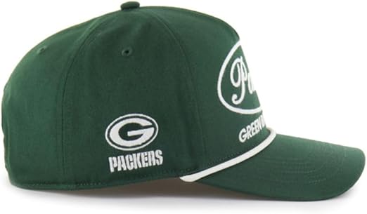 '47 NFL Green Bay Packers Foundational Sandstone Script Hitch RF Adjustable Snapback Hat - Green