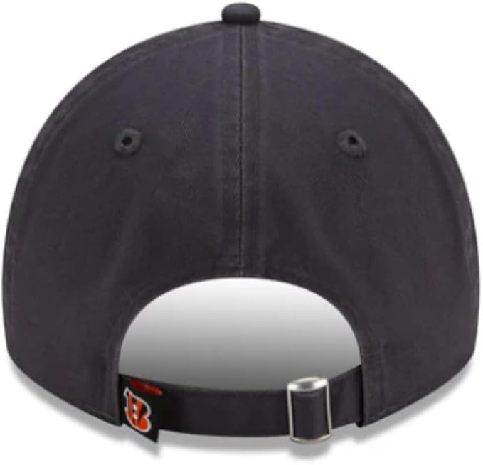 New Era NFL Cincinnati Bengals 9TWENTY Core Classic Graphite Adjustable Cap