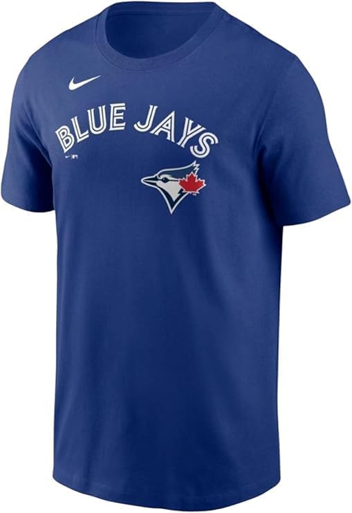 Nike MLB Ernie Clement Toronto Blue Jays Name & Number T-Shirt - Royal Blue