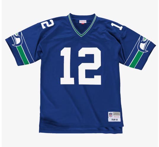 Mitchell & Ness 12 Fan Seattle Seahawks Legacy Player Jersey - Royal