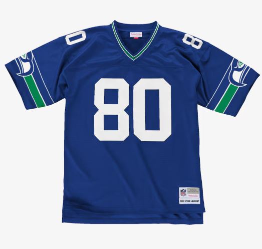 Mitchell & Ness Steve Largent Seattle Seahawks Legacy Player Jersey - Royal Blue