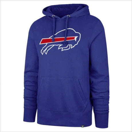 47 NFL Buffalo Bills Imprint Headline Hoodie - Royal