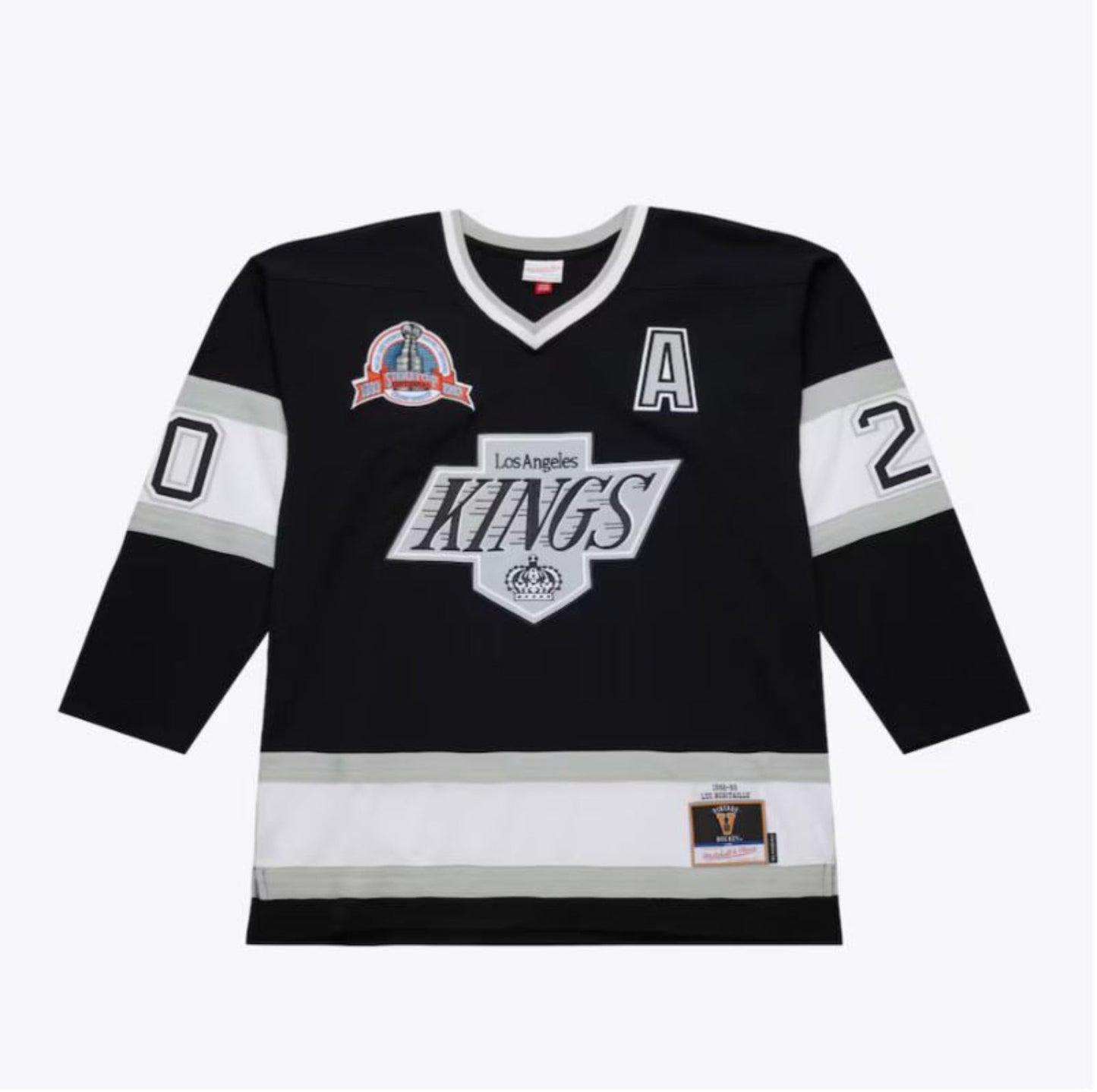 Mitchell & Ness NHL Luc Robitaille Los Angeles Kings 1993 Stanley Cup Final Jersey - Black
