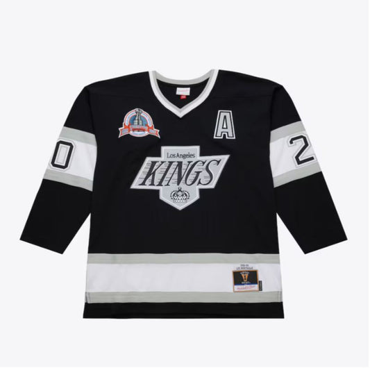 Mitchell & Ness NHL Luc Robitaille Los Angeles Kings 1993 Stanley Cup Final Jersey - Black