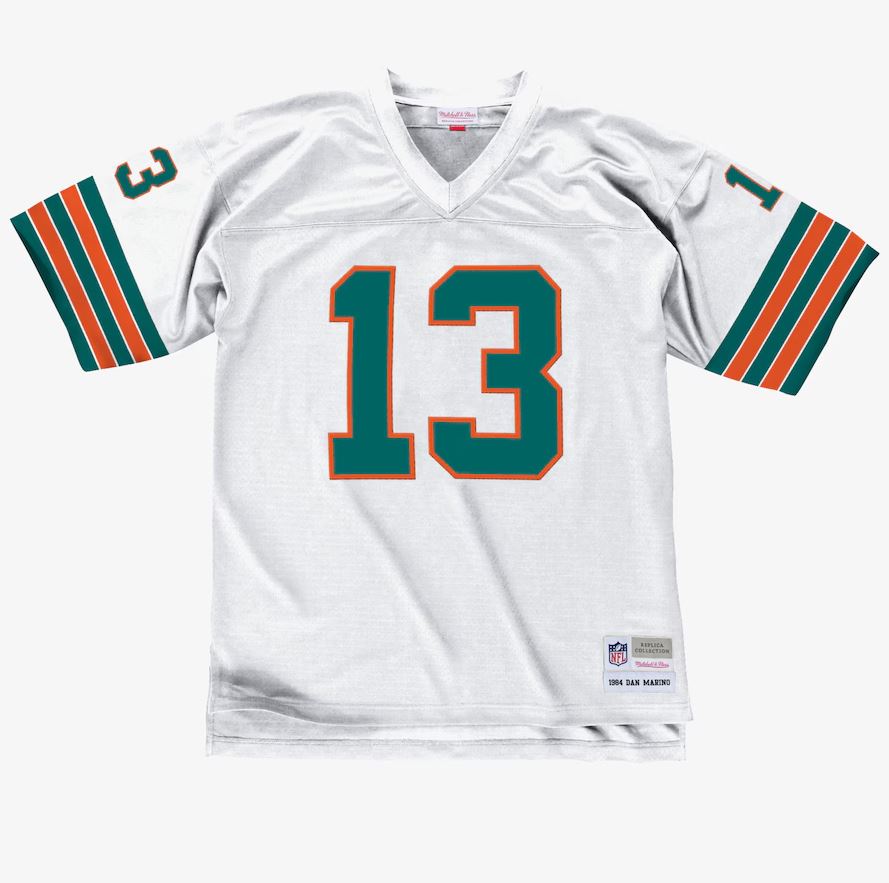 Mitchell & Ness NFL Men's Miami Dolphins Dan Marino #13 Legacy Jersey - White