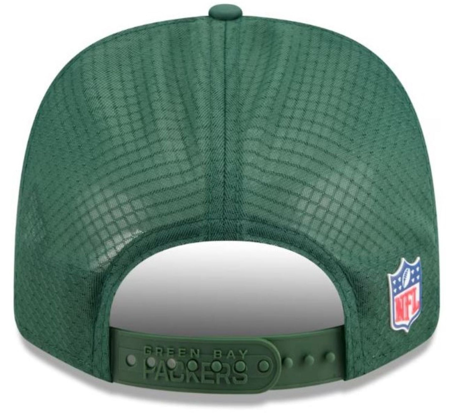 New Era NFL Green Bay Packers 2025 Sideline 9SEVENTY Trucker Adjustable Hat - Green