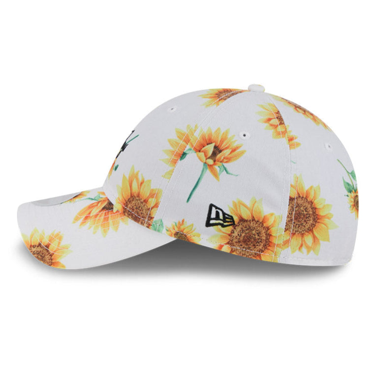 New Era Youth MLB Toronto Blue Jays Sunflower 9TWENTY Adjustable Hat - White