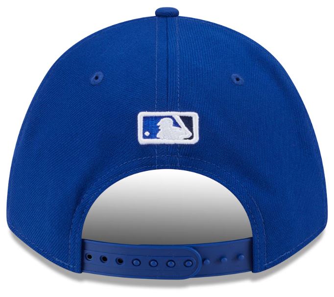 New Era 9FORTY MLB Toronto Blue Jays M-Crown 2025 Postseason Adjustable Hat - Royal Blue
