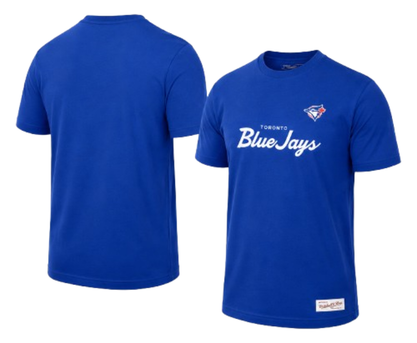 Mitchell & Ness MLB Toronto Blue Jays Cooperstown Team Script T-Shirt - Royal Blue