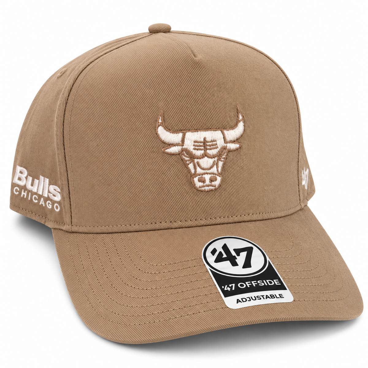 '47 brand chicago bulls foundational offside adjustable hat