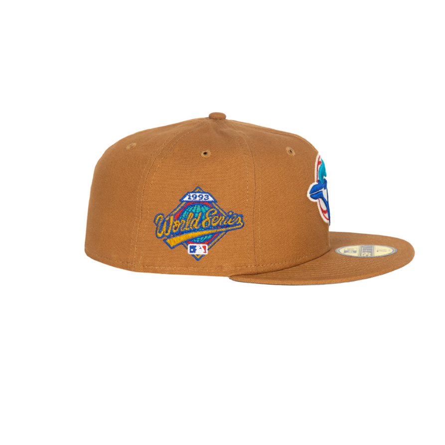 New Era Toronto Blue Jays 1993 World Series 59FIFTY Orange/Brown- Fitted Hat