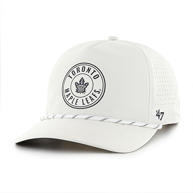47 NHL Toronto Maple Leafs Loop Hitch Performance Rope Adjustable Cap - White