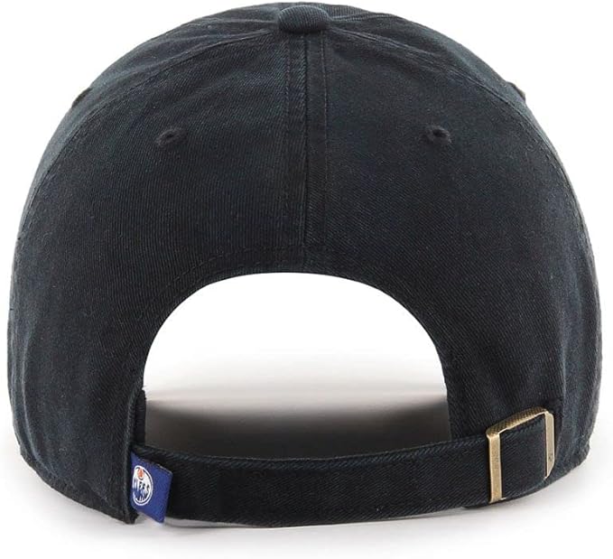 47 NHL Clean Up Edmonton Oilers Adjustable Cap - Black on Black