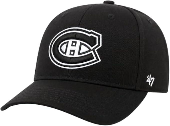 '47 NHL Montreal Canadiens Adjustable Hitch Snapback - Black