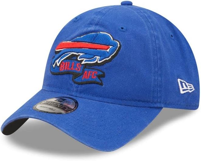 New Era 9TWENTY Buffalo Bills NFL 2022 Sideline Unstructured Adjustable Cap - Blue