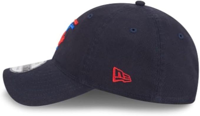New Era 9TWENTY MLB Toronto Blue Jays 50th Anniversary Side Patch City Connect Adjustable Hat - Navy