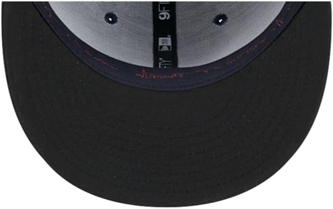 New Era 9FIFTY MLB Toronto Blue Jays 50th Anniversary Side Patch City Connect Adjustable Snapback Hat - Navy