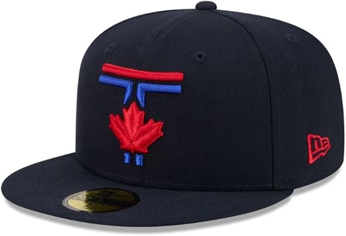 New Era 59FIFTY MLB Toronto Blue Jays 50th Anniversary Side Patch 2026 City Connect Fitted Hat - Navy