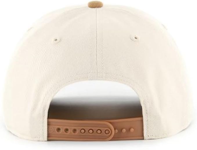 47 Hitch MLB Toronto Blue Jays Cooperstown Retro T Bird Two Tone Adjustable Hat - Beige/Dune