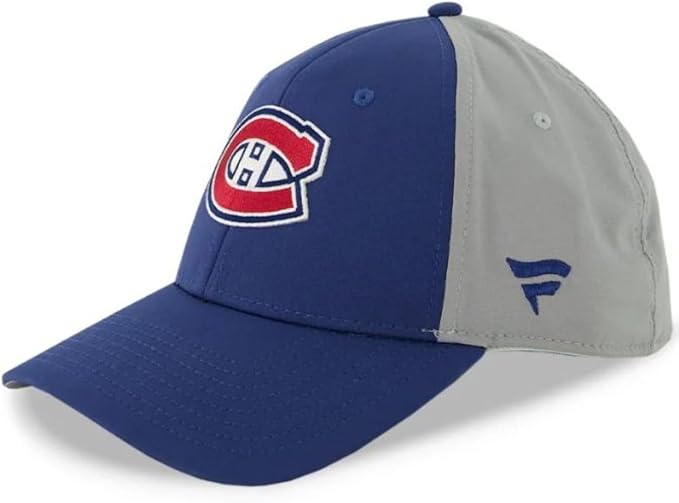 Fanatics NHL Montreal Canadiens Authentic Pro Adjustable Hat - Blue/Grey