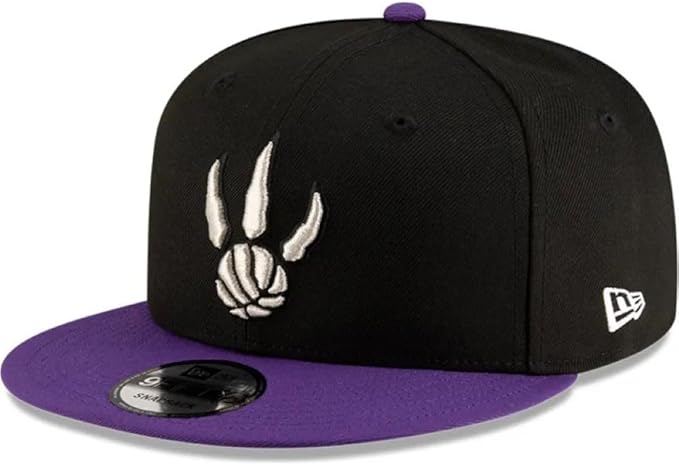 New Era 9FIFTY NBA 2024 Toronto Raptors Classic Edition Snapback Hat - Black/Purple