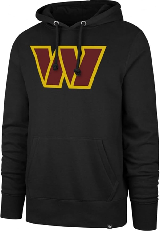 47 NFL Washington Commanders Imprint Headline Hoodie - Black