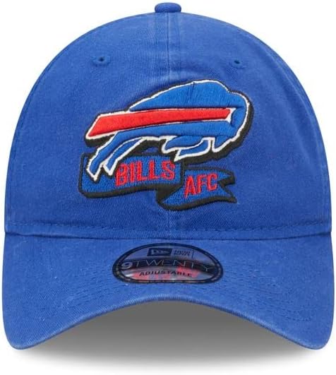 New Era 9TWENTY Buffalo Bills NFL 2022 Sideline Unstructured Adjustable Cap - Blue