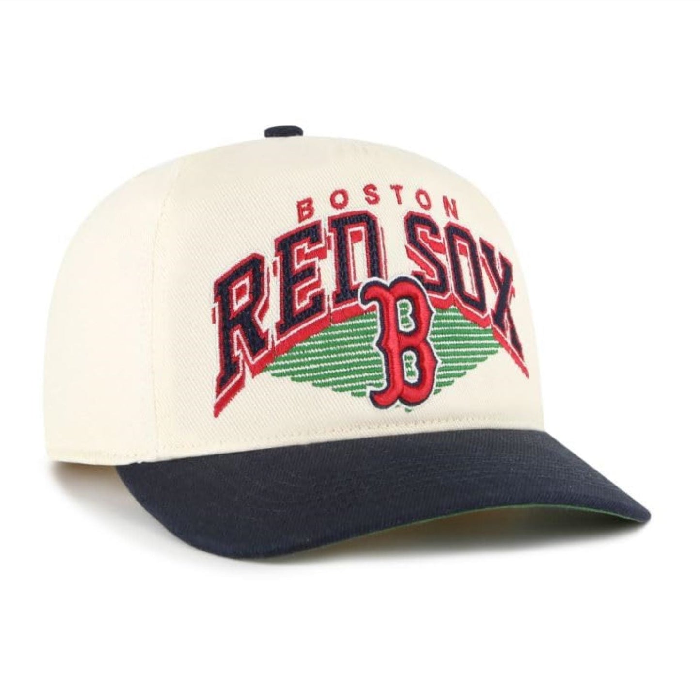 '47 MLB Boston Red Sox Pomona TT Hitch Adjustable Hat - Beige/Navy
