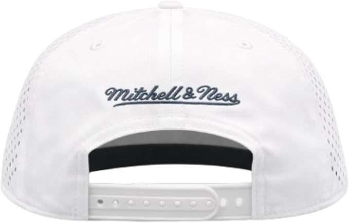 Mitchell & Ness MLB Toronto Blue Jays Cooperstown Mesh Back Pro-Crown Fit Adjustable Hat - White