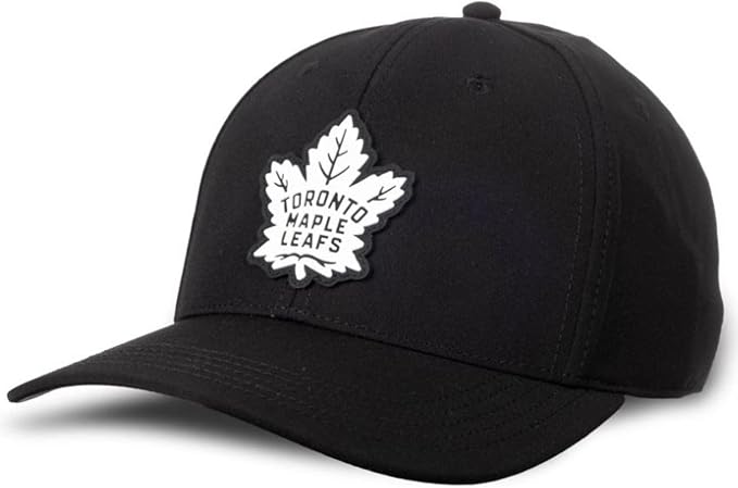 American Needle NHL Toronto Maple Leafs Super Tech Adjustable Snapback Hat - Black