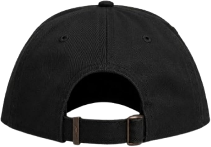 New Era MLB New York Yankees Stamp Fabric Applique 9TWENTY Adjustable Hat - Black