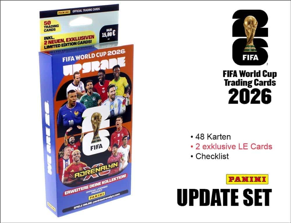 PANINI FIFA World Cup 2026 Adrenalyn XL Trading Cards