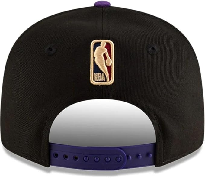 New Era 9FIFTY NBA 2024 Toronto Raptors Classic Edition Snapback Hat - Black/Purple