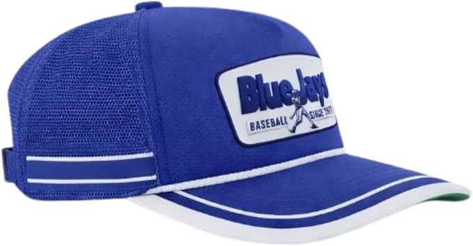 47 MLB Toronto Blue Jays Golden Age Adjustable Foam Hitch Hat - Royal Blue