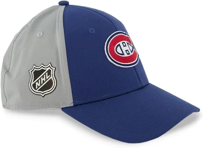 Fanatics NHL Montreal Canadiens Authentic Pro Adjustable Hat - Blue/Grey