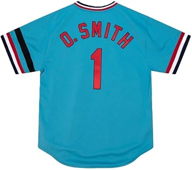 Mitchell & Ness Men's St. Louis Cardinals Ozzie Smith 1982 Cooperstown Collection Authentic Jersey - Blue