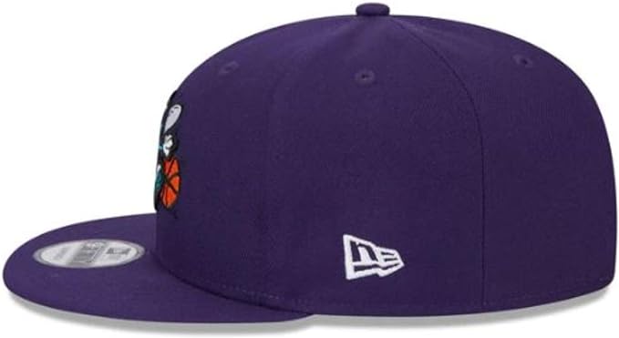 New Era NBA Charlotte Hornets Classic Edition 2023/24 9FIFTY Adjustable Snapback Hat - Purple