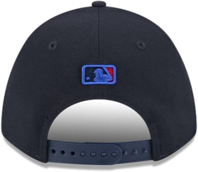 New Era 9FORTY M-Crown MLB Toronto Blue Jays 50th Anniversary Side Patch City Connect Adjustable Snapback Hat - Navy